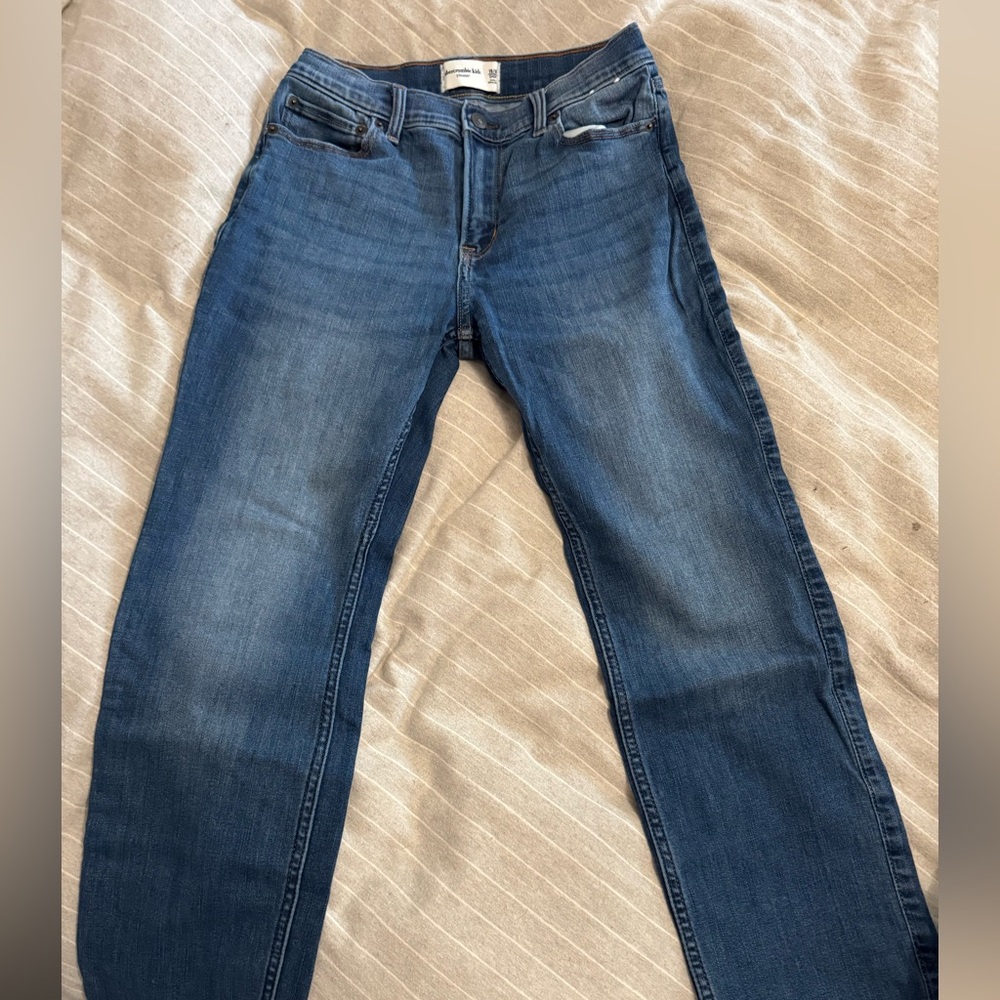 Abercrombie Kids Dark Blue Straight Jeans